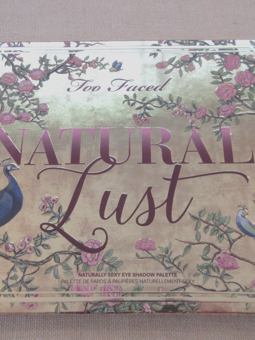New In Box Too Faced Natural Lust Eye Shadow Palette
